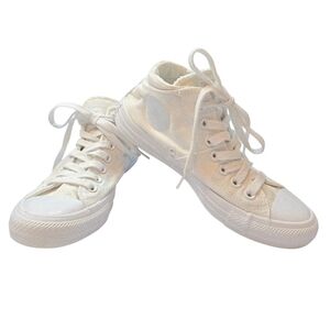 All White Converse All Star Sneakers